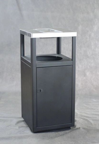 Урна-пепельница Пассаж, 435х435х950 мм, с емкостью, 50 л