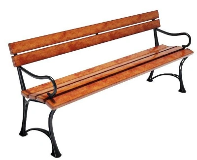 Скамейка чугунная «Ратио» 1,8 м