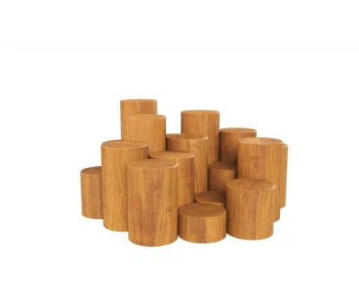 Пирамида из бревен HARDWOOD «Щёлково»