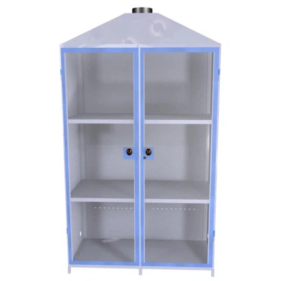 Шкаф для аккумуляторов ШМА-02-02 1000x600x1690 мм Синий