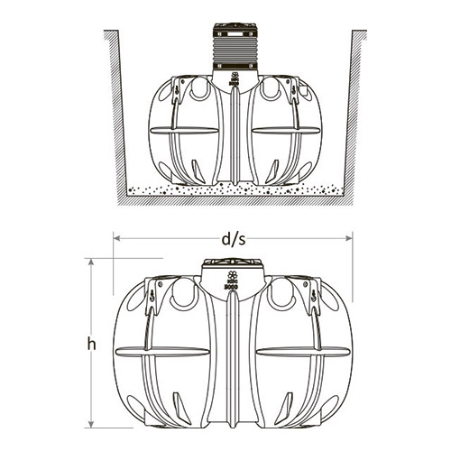 Удлиняющая горловина 500 мм 