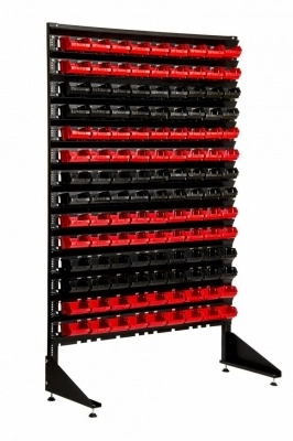 Стеллаж с пластиковыми ящиками 1501-14/0/0 CH-K