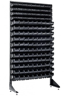 Стеллаж с пластиковыми ящиками 1801-4/11/0 CH