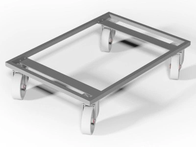 Тележка для 425 ящика, на полиамидных колёсах, арт. ТЛ-425, код: 21792