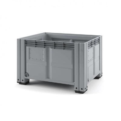 Пластиковый контейнер IBOX 1200х1000 (сплошной, на ножках)