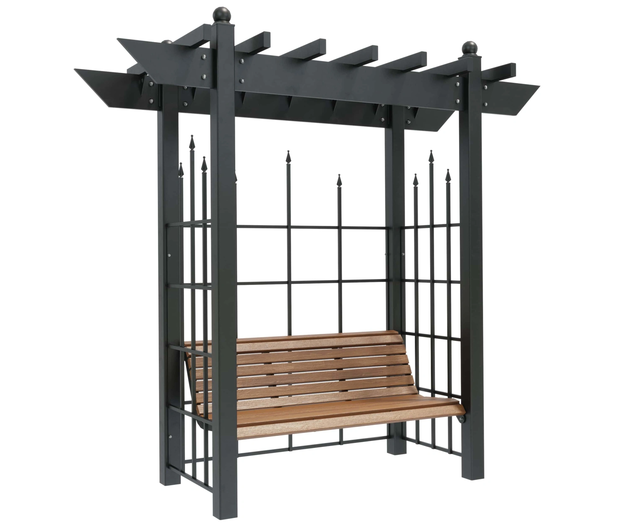 Пергола со скамейкой «Зимний сад»