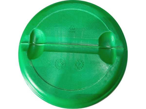 Бочка 65л. круглая, с крышкой и обручем, код: 27890