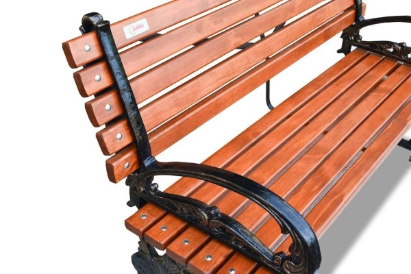 Скамейка чугунная «Львы» 2,0 м (2 опоры)