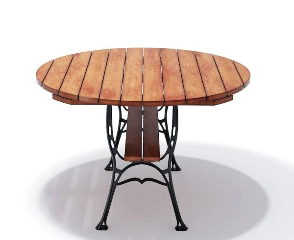 Стол чугунный круглый «Ратио» Диаметр: 1,2 м