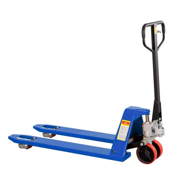 Тележка гидравлическая низкопрофильная 51 мм 2000 кг 1150 мм нейлоновые колеса TOR RHP(BF) PRO