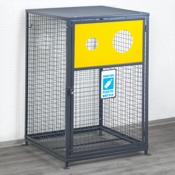 Контейнер сетчатый КС для пластика КС-1750, 1000х1000х1750 мм