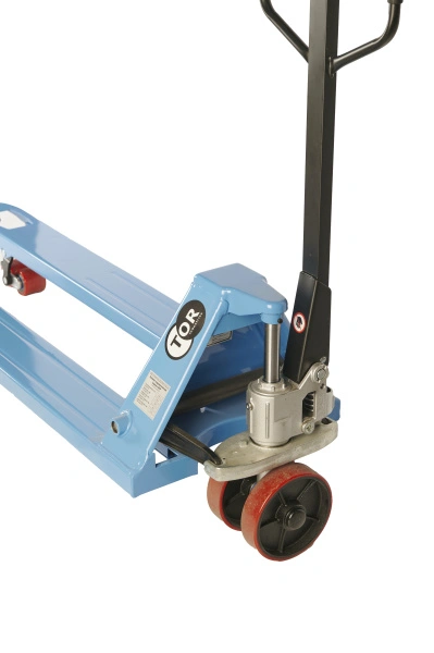 Тележка гидравлическая 2500 кг 1500 мм полиуретановые колеса TOR RHP(BF) PRO