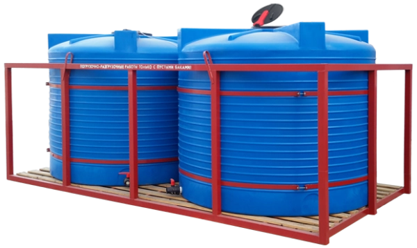 Каркас двойной для транспортировки, растворных узлов, агротехники на 10000 литров