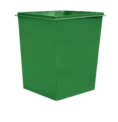 Металлический контейнер 0,75 куб.м без колес и без крышки