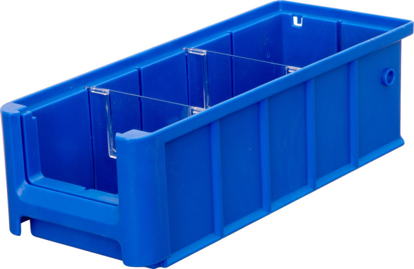 Ящик сплошной 300×117×90 мм, объем 3.16 л., арт.: SK 3109, синий, код: 12367